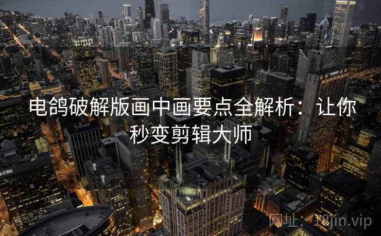 电鸽破解版画中画要点全解析：让你秒变剪辑大师